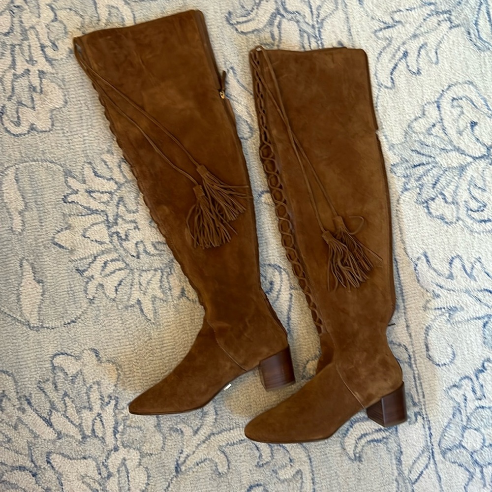 Michael Kors, limited edition, suede leather boots